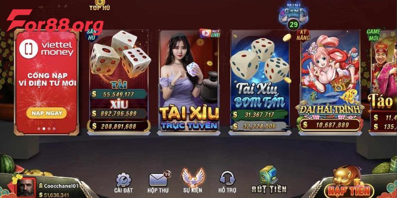 Những ưu thế nổi bật của sân chơi B52 Game