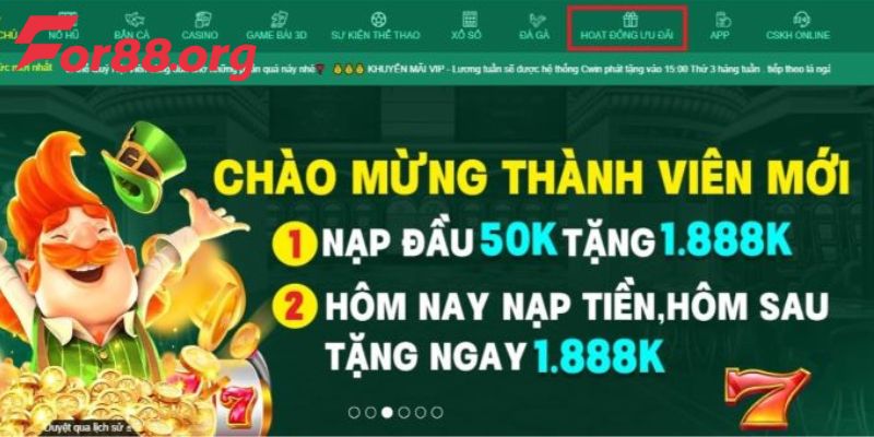 Tham gia vào Cwin nhan thuong ngay 58K